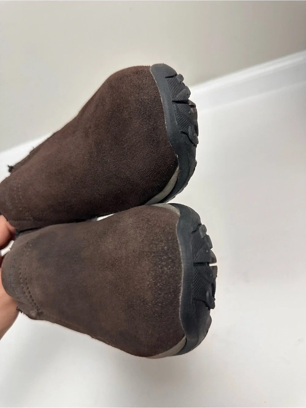Merrell Jungle Moc Espresso Brown Suede Slip On Shoes Men’s 11